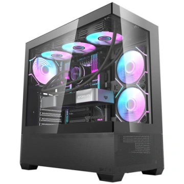 Darkflash DS900 AIR computer case (black) + 7 ARGB