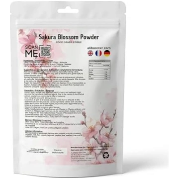 Sakuras ziedu pulveris 250 g – ķiršu ziedu pulveri