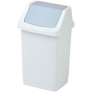 Atkritumu tvertne CURVER Click-It, 15 l, balta