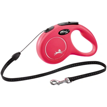 Automātiskā pavada Flexi New Classic 22504, sarkan