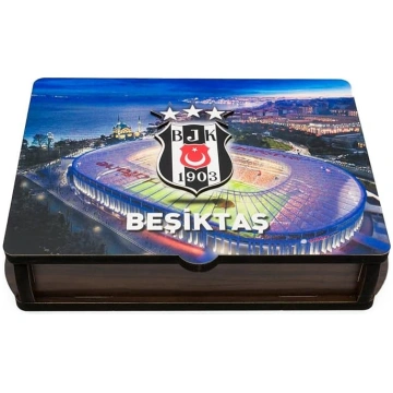Gök-Türk Rokām darināta kastīte "Besiktas BJK" juv