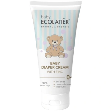 Ecolatier Baby Diaper Cream with Zinc, 100 ml