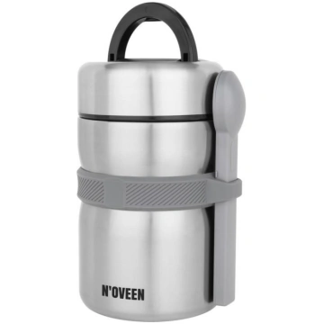 Noveen pusdienu termos TB961, 2000 ml, sudraba, 3