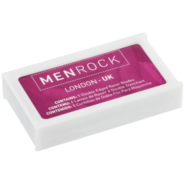 Asmeņi Men Rock Double Edged Razor Blades 5 gab