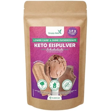 „Simply Keto“ zemu ogļhidrātu* šokolādes saldējuma