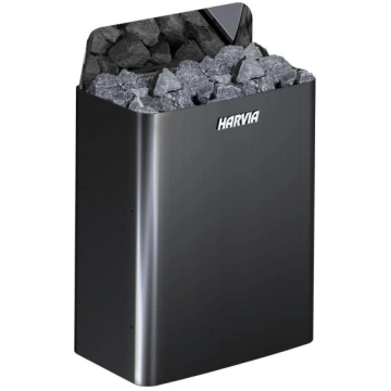 Harvia The Wall SW60E melns Steel 6 kW, 5–8m3 elek