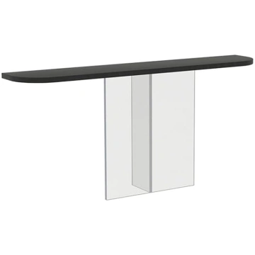 IBOWZ Modern Console Table Slim Wooden Side Table 