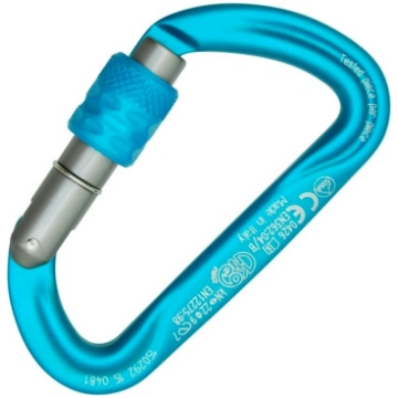 Moschettone Asimmetrico Argon S con ghiera - KONG