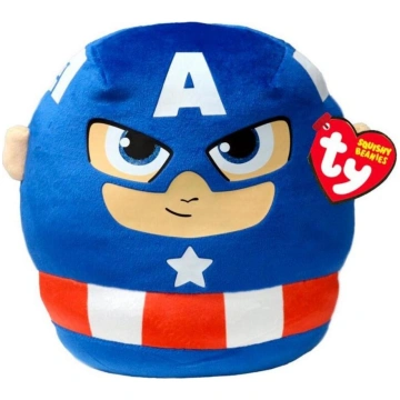 TY - Plīša rotaļlieta Squishy CAPTAIN AMERICA 22 c