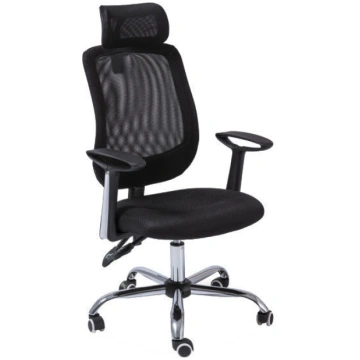 Darba krēsls Q-118, melna krās
