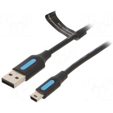 Cable | USB 2.0 | USB A plug,USB B mini plug | nic