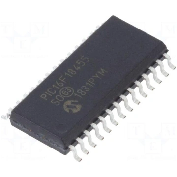 PIC microcontroller | SRAM: 1024B | EEPROM: 256B |