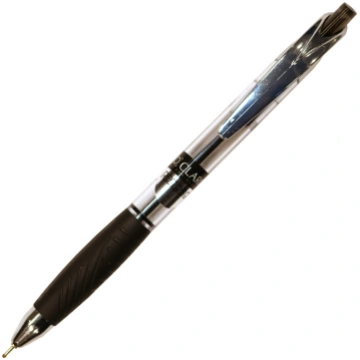 Lodīšu pildspalva CLARO RETRO CHROME 0.7 mm, melna