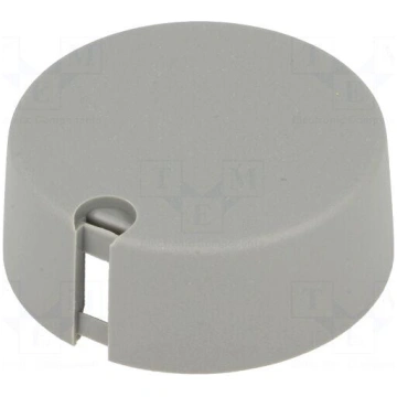 Knob | with pointer | plastic | Øshaft: 6mm | Ø40x