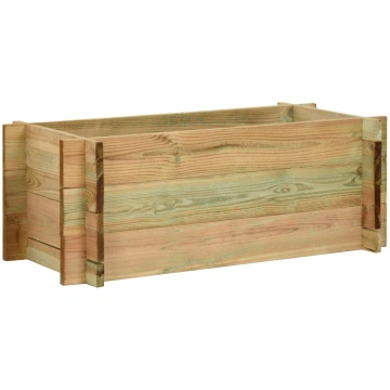 Dārza stādu kaste, 80 cm, impregnēts priedes koks