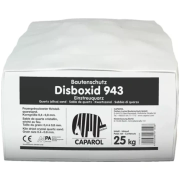 Caparol Disboxid 943 25kg Einstreuquarz kvarca smi