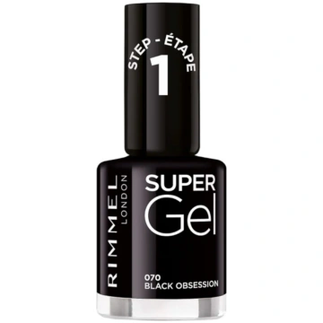 Rimmel - Smalto Super Gel Black Obsession - N. 070
