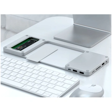 USB Hub Satechi Slim Dock iMac 24, silver ST-UCISD