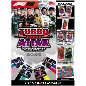 Kolekcionējamās kartes Topps F1 Turbo Attax