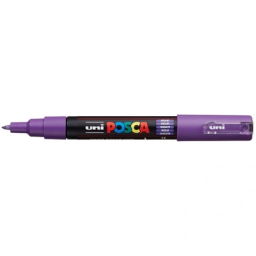 Marķieris UNI Posca PC-1M violets (12)