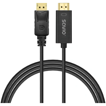 Savio Display Port to HDMI Cable 1.5m CL-183 ( 590