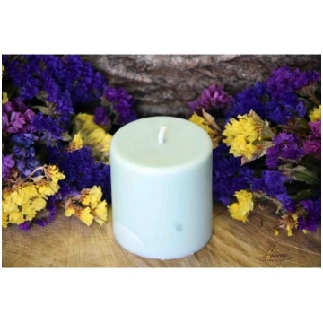 Laureta Candles Rapšu vaska sveces cilindra formas