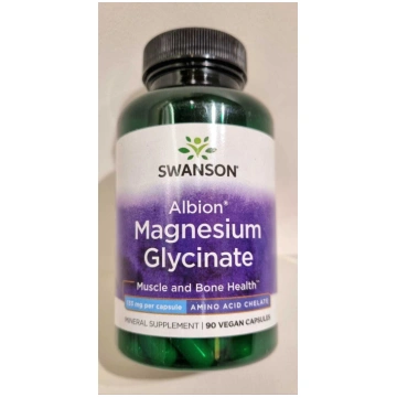 SWANSON Magnija bisglicināts Albion Magnesium Glyc