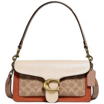 Coach Tabby 26 Classic C Logo Leather Bag Women Ha