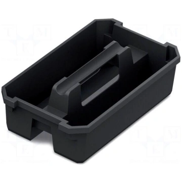 Cargo tool tray | black | X BLOCK CARGO | 343x197x