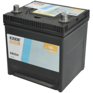 Akumulators EXIDE EXCELL EB504 12V 50Ah 360A (200x