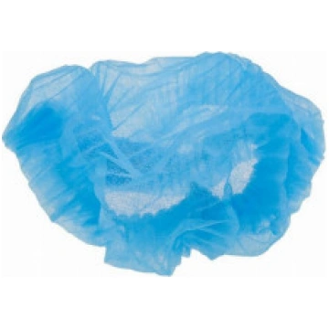 PP cepurīte- berete ar gumiju, zila XL