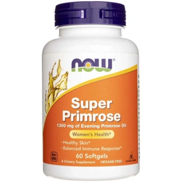Now Foods Super Primrose 1300 mg - 60 mīkstās kaps