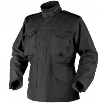 Militārā jaka, Helikon-Tex, M65 Nyco Sateen, Melna