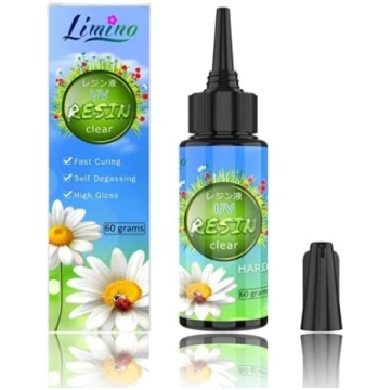 Limino UV sveķi — kristāldzidra līme, ultravioleto