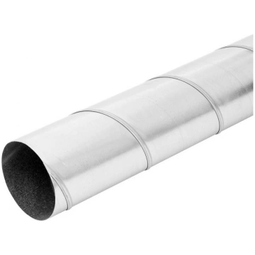 Vītais gaisa vads Europlast D100mm, 1.15m
