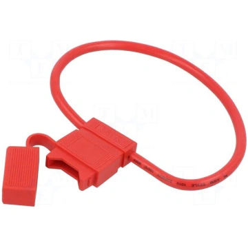 Fuse holder | 19mm | 40A | Leads: cables | 58V | W