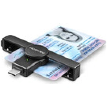 AXAGON Foldable pocket USB-C contact Smart