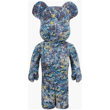 BEARBRICK X JACKSON POLLACK STUDIO 1000% MULTI