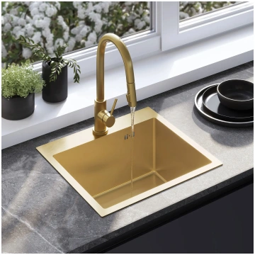 without kitchen faucet Rea