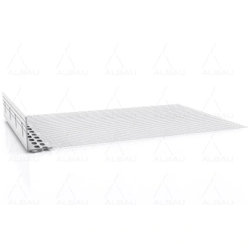 Starta profils cokolam ar PVH sietu Albau EB PVC 2