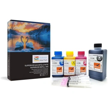 BLUE SWAN 550 ml uzpildes tintes komplekts, kas sa