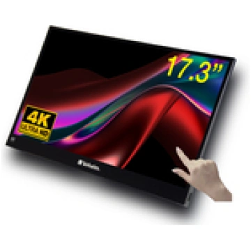 Verbatim PMT-17 4K Portable Touchscreen Monitor 17