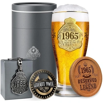 CROWNLY CRYSTAL® 1965 Alus glāze ar gravējumu 570 