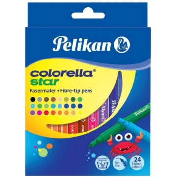 Flomāsteri Pelikan Colorella Star, vienpusējs, 24 