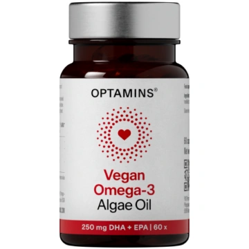 OPTAMINS Vegan Omega-3 Algae Oil kapsulas N60