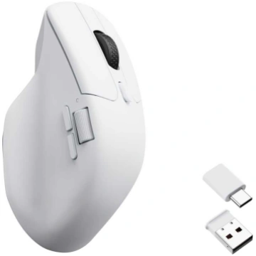 KEYCHRON M6 (1000Hz) White Wireless Mouse ( M6 A3