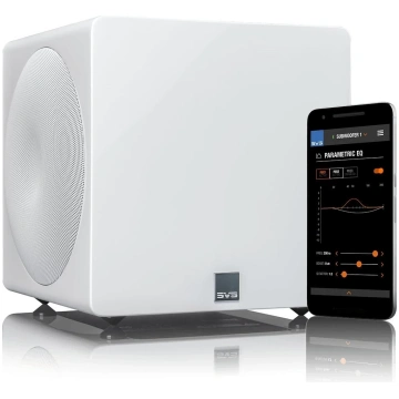 SVS 3000 Micro Piano Gloss White Aktīvais Sabvūfer
