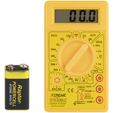 Universāls digitālais multimetrs DT830BUZ Xtreme Y