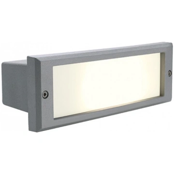 ALDA recessed stone grey 230V G24-d2 18W IP44