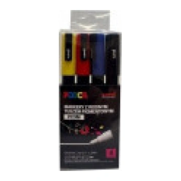 Uni Mitsubishi Pencil Plakātu marķieri PC-3M 4 krā